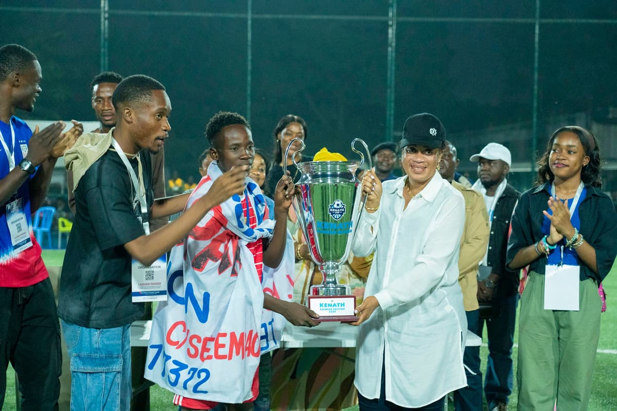 Enfants lors d'une édition passée de la Kenath Cup